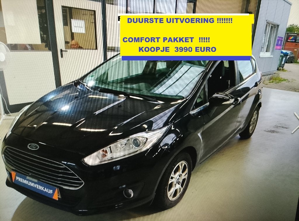 FORD FIESTA BENZINE COMFORTLINE (  135  KM ) KOOPJE, Autos, Euro 5, Achat, 5 portes, Particulier