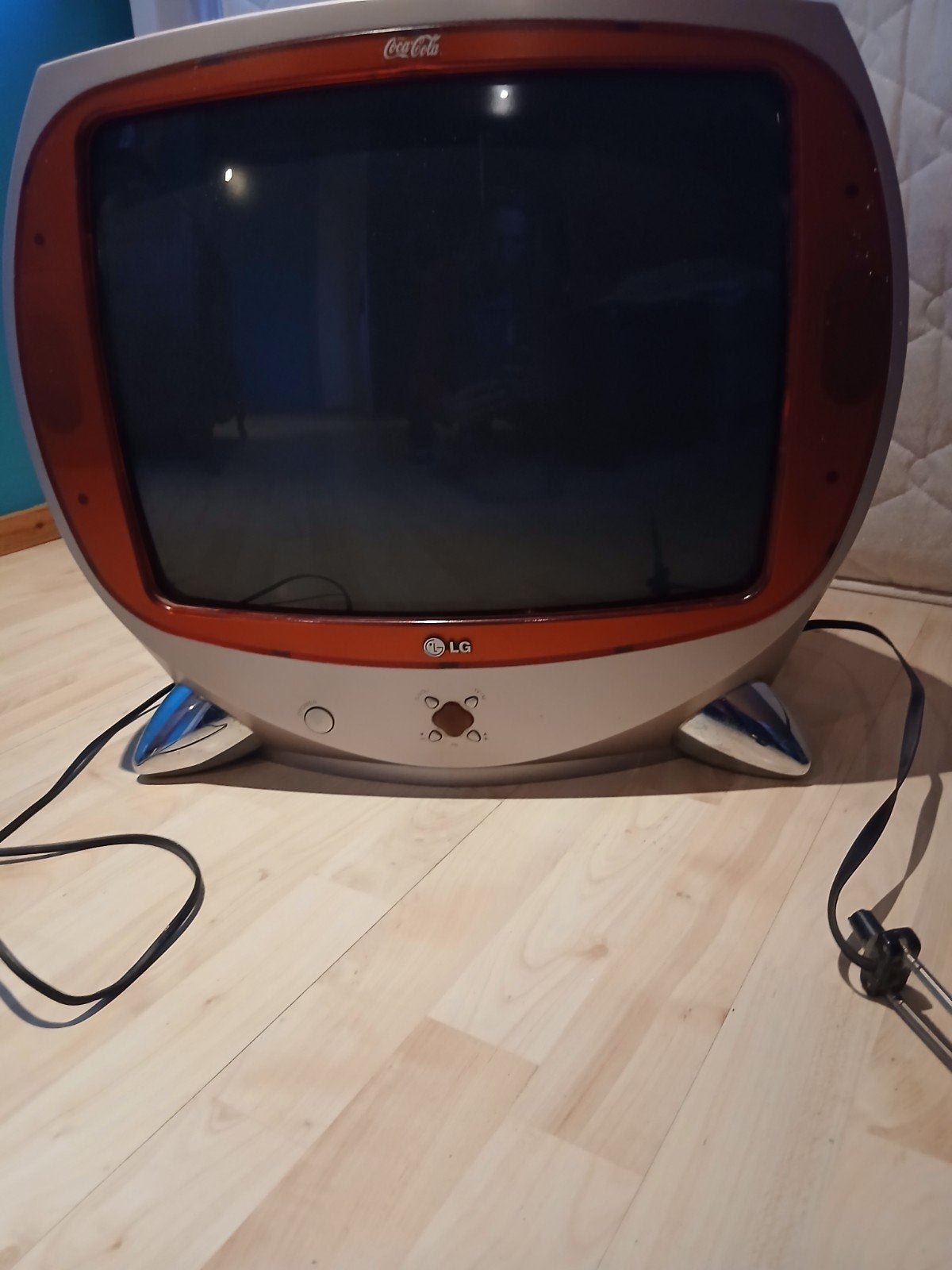 coca cola TV LG jaren 80, Antiek en Kunst, Ophalen