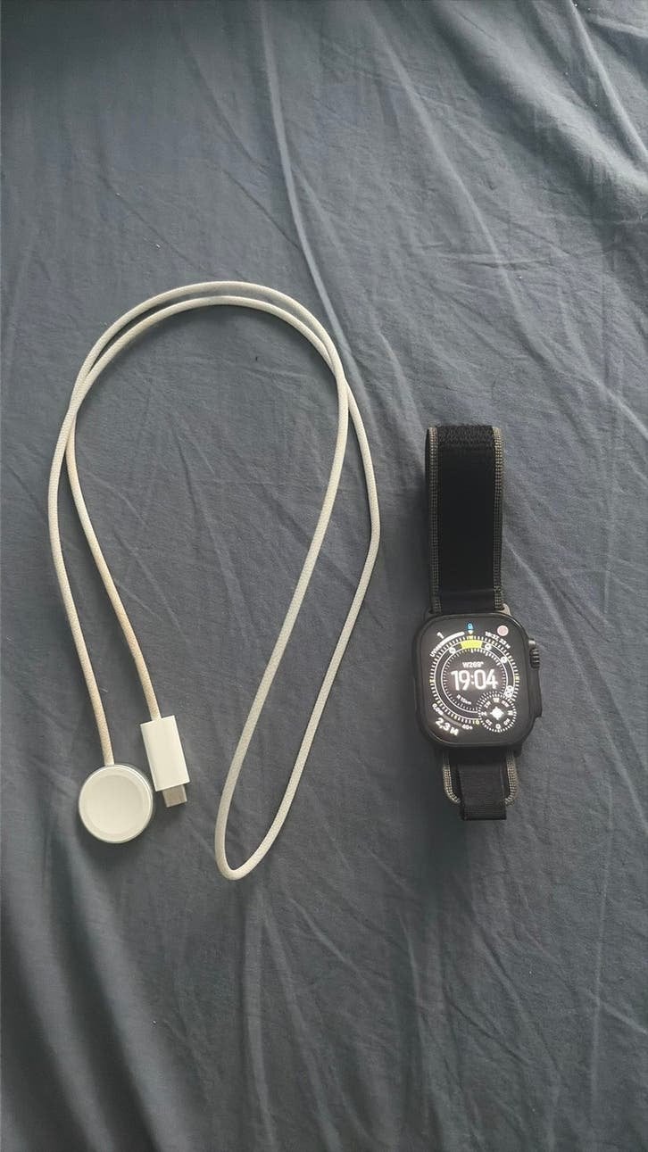 Apple Watch Ultra 3, Handtassen en Accessoires, Smartwatches, Ophalen, Zo goed als nieuw