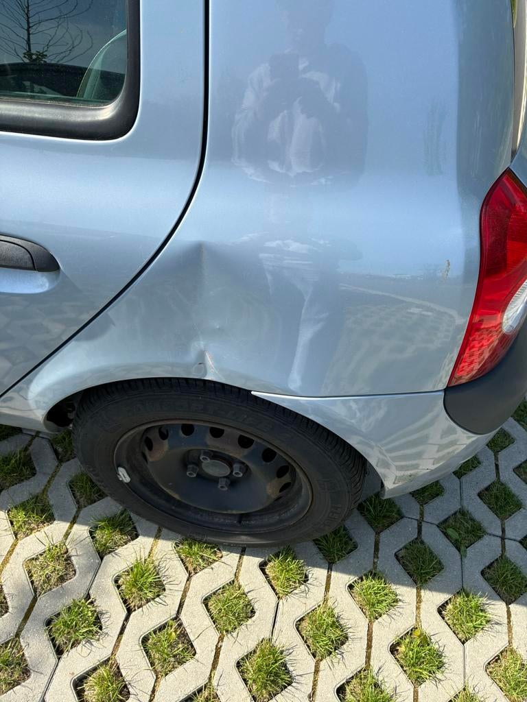 Te koop zonder keuring voor verkoop, Auto's, Voorwielaandrijving, Zwart, Leder en Stof, 5 deurs