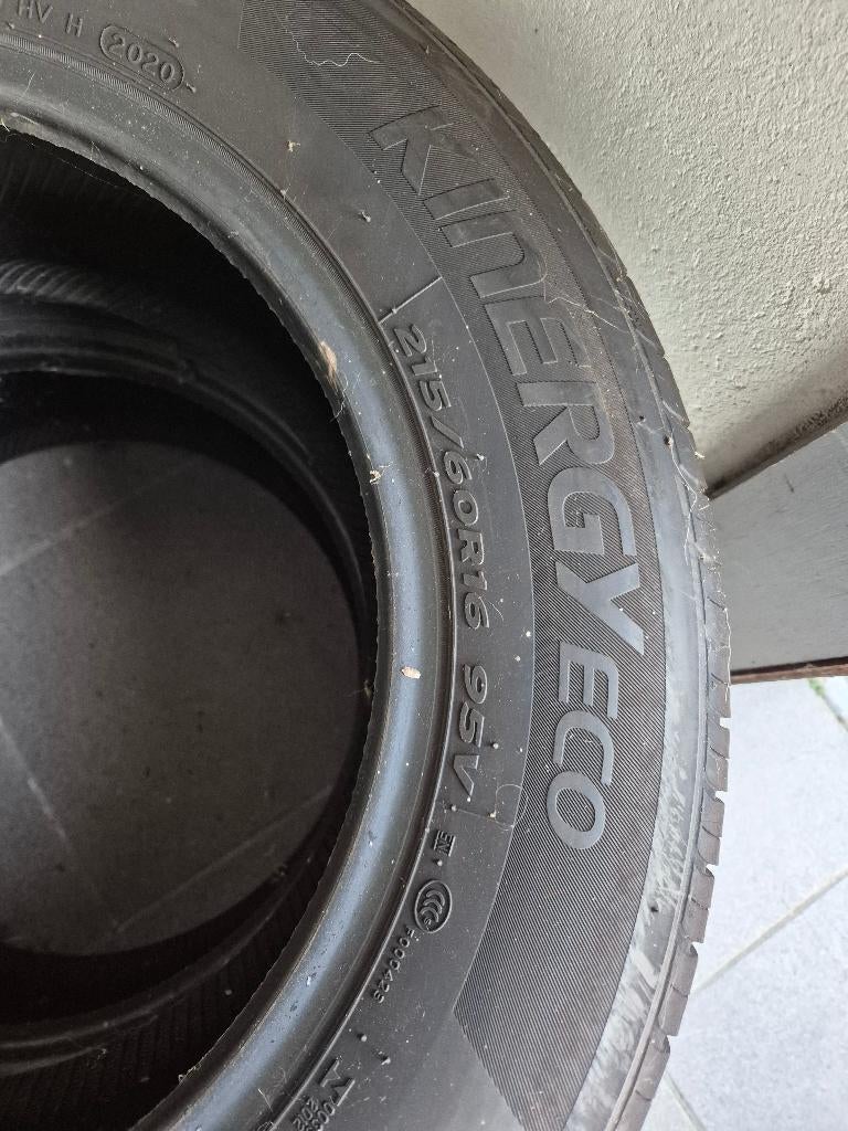 2 Autobanden 215/60R16 95V, Auto-onderdelen, Ophalen, All Season, Band(en)