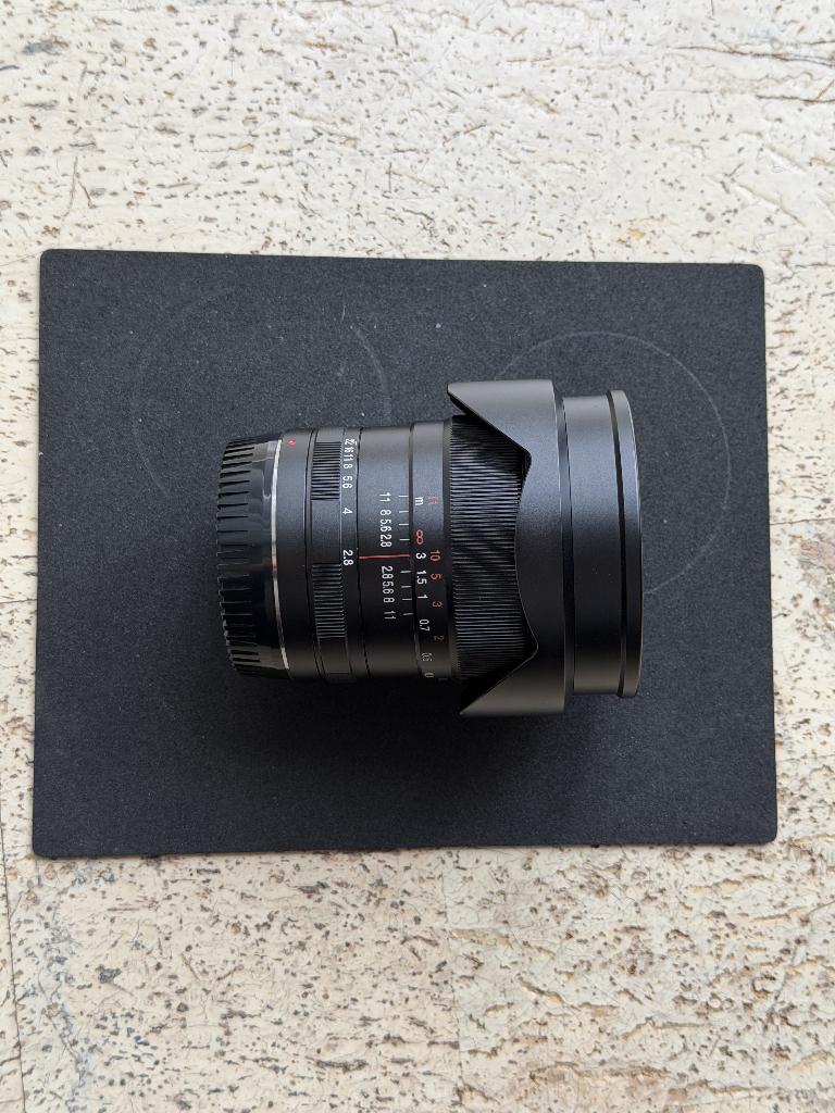 Laowa 12mm f/2.8 Zero-D - Canon EF mount, Audio, Tv en Foto, Foto | Lenzen en Objectieven, Zo goed als nieuw, Groothoek Fisheye-lens