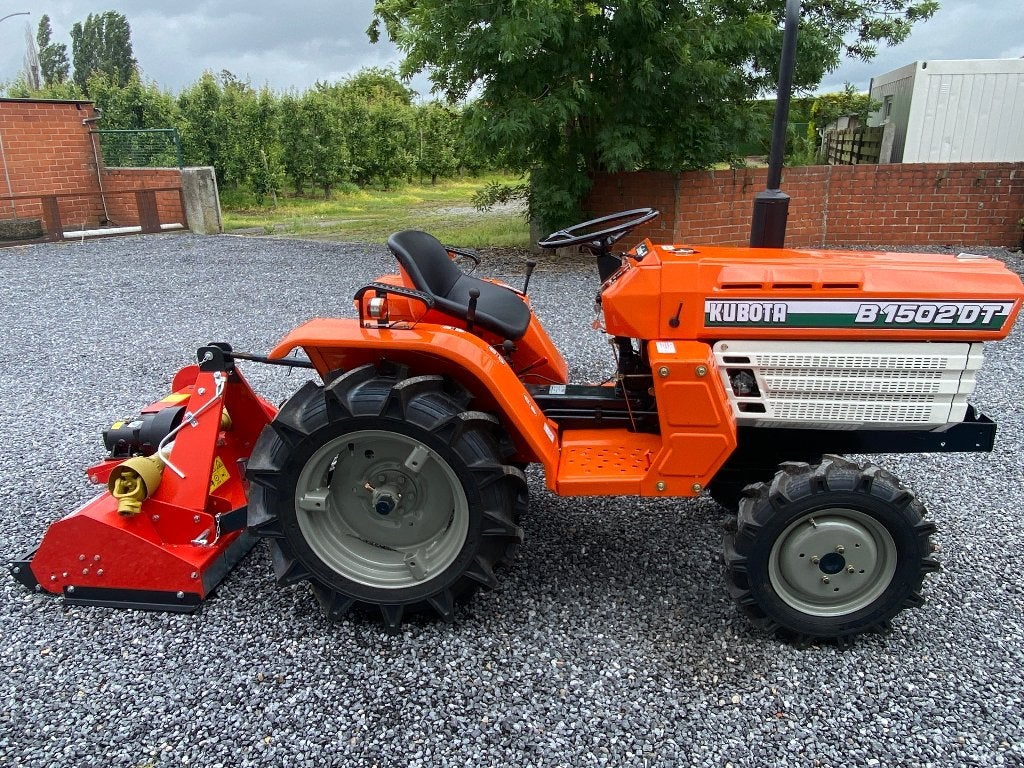 Kubota tractor met klepelmaaier - TOP AANBOD - MICROTRACTORS, Gebruikt, Tot 2500, Tot 80 Pk, Ophalen
