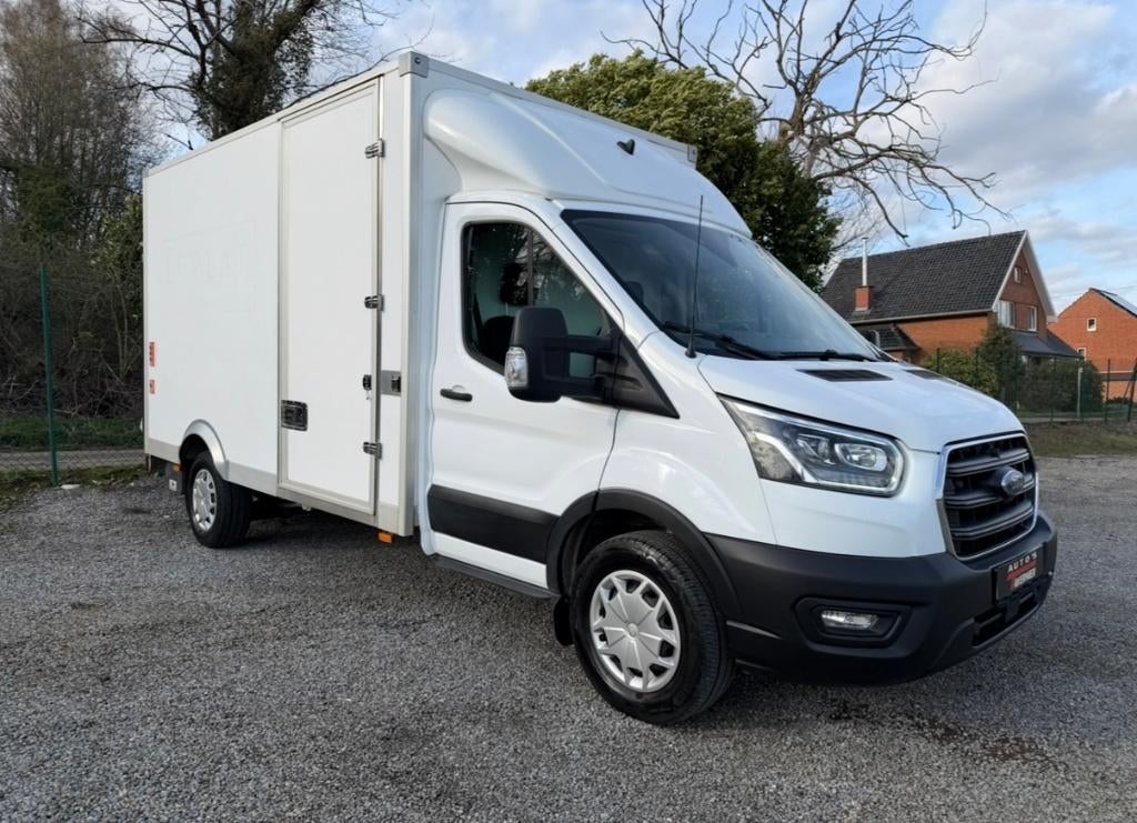 Ford Transit 2.0 // 160 Pk // Automaat // D'Hollandia Brug, Auto's, Bestelwagens en Lichte vracht, 4 deurs, Stof, 1995 cc, Wit