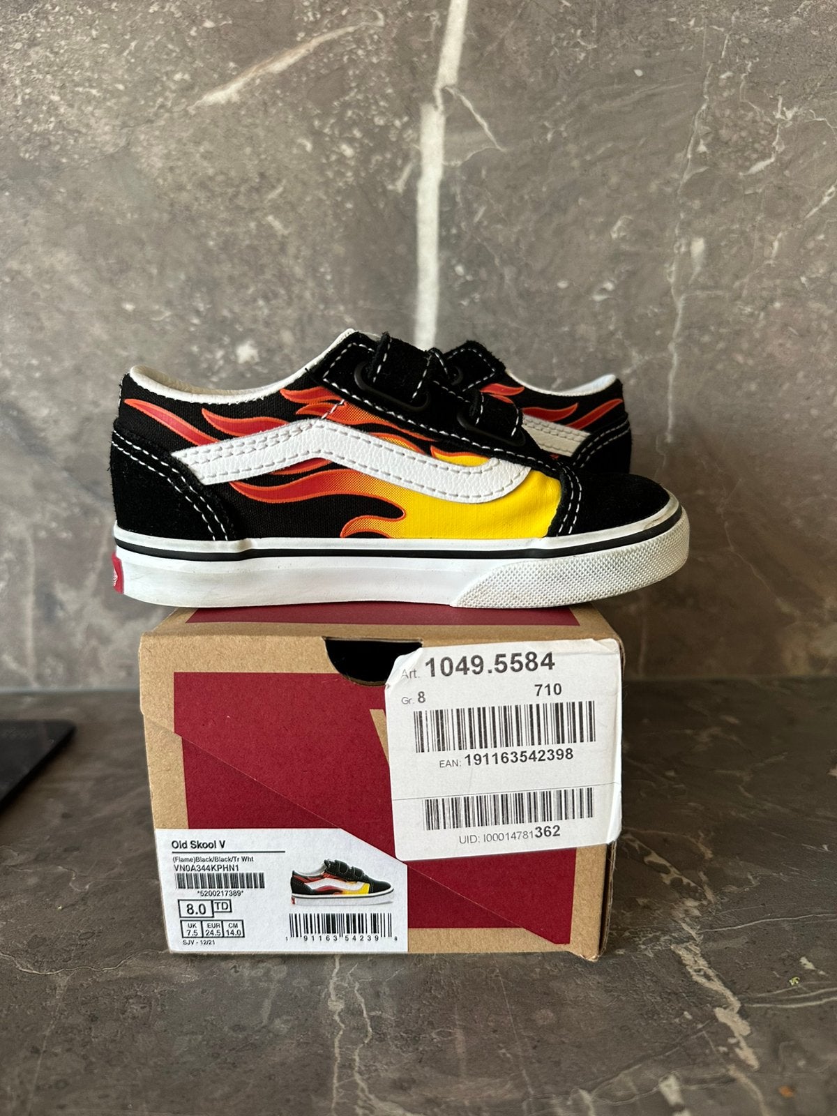 Vans kids maat 24,5 - amper gedragen, Kinderen en Baby's, Babykleding | Schoentjes en Sokjes, Schoentjes, Jongetje of Meisje, Ophalen of Verzenden