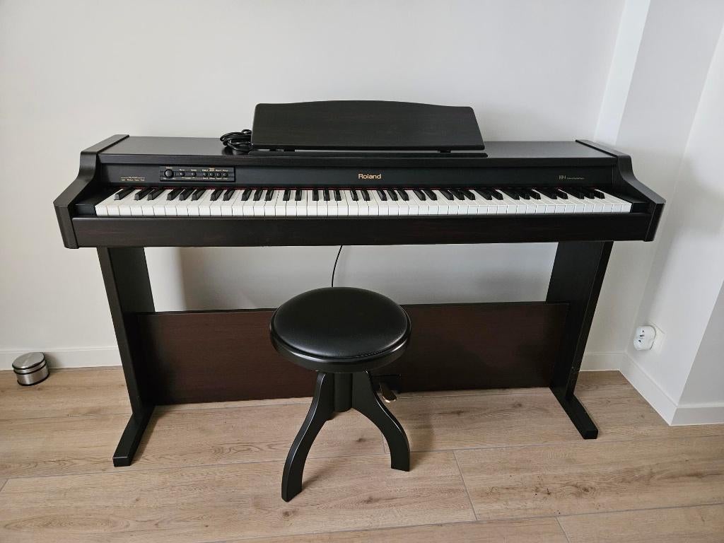 piano digital 'Roland', Musique & Instruments, Pianos, Enlèvement, Comme neuf, Noir, Piano