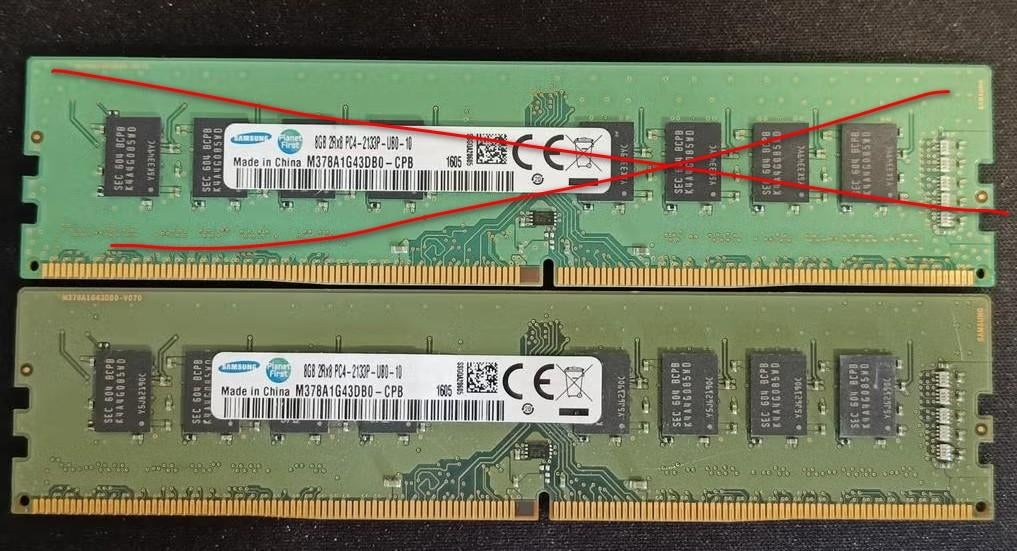 8GB DDR4 Samsung Ram 2133 MHz, Computers en Software, Ophalen, DDR4