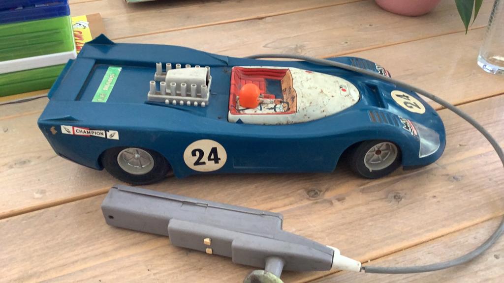 Vintage Le mans 24 race car, Ophalen of Verzenden, Zo goed als nieuw