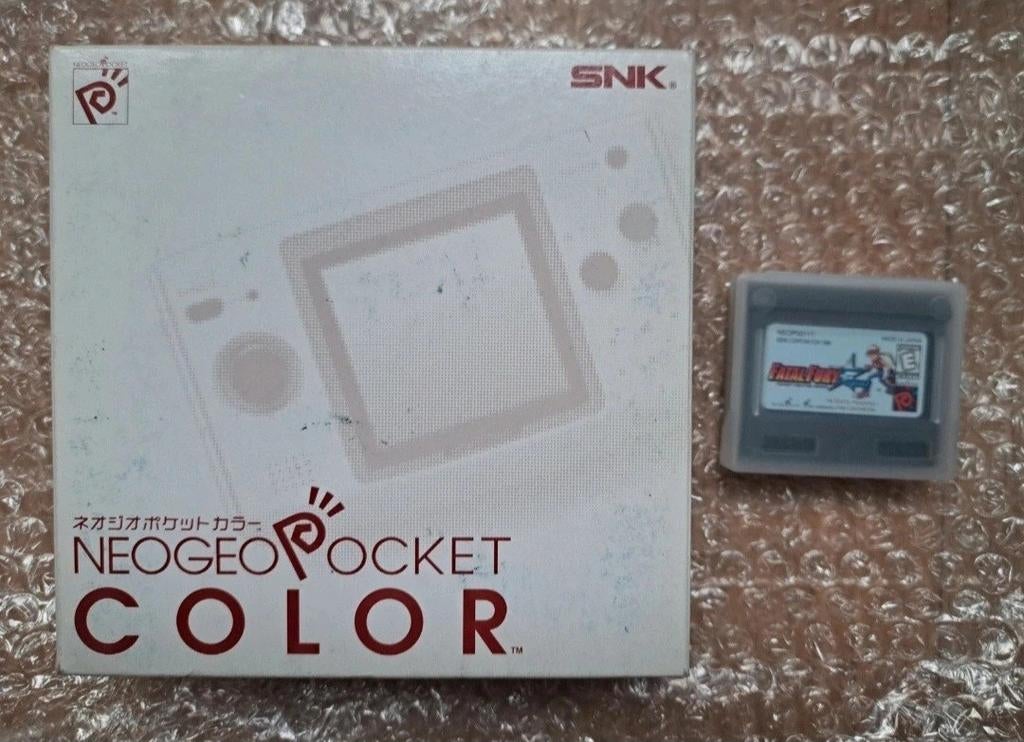Console SNK Neo Geo Pocket Color + Fatal Fury First Contact, Consoles de jeu & Jeux vidéo, Enlèvement ou Envoi