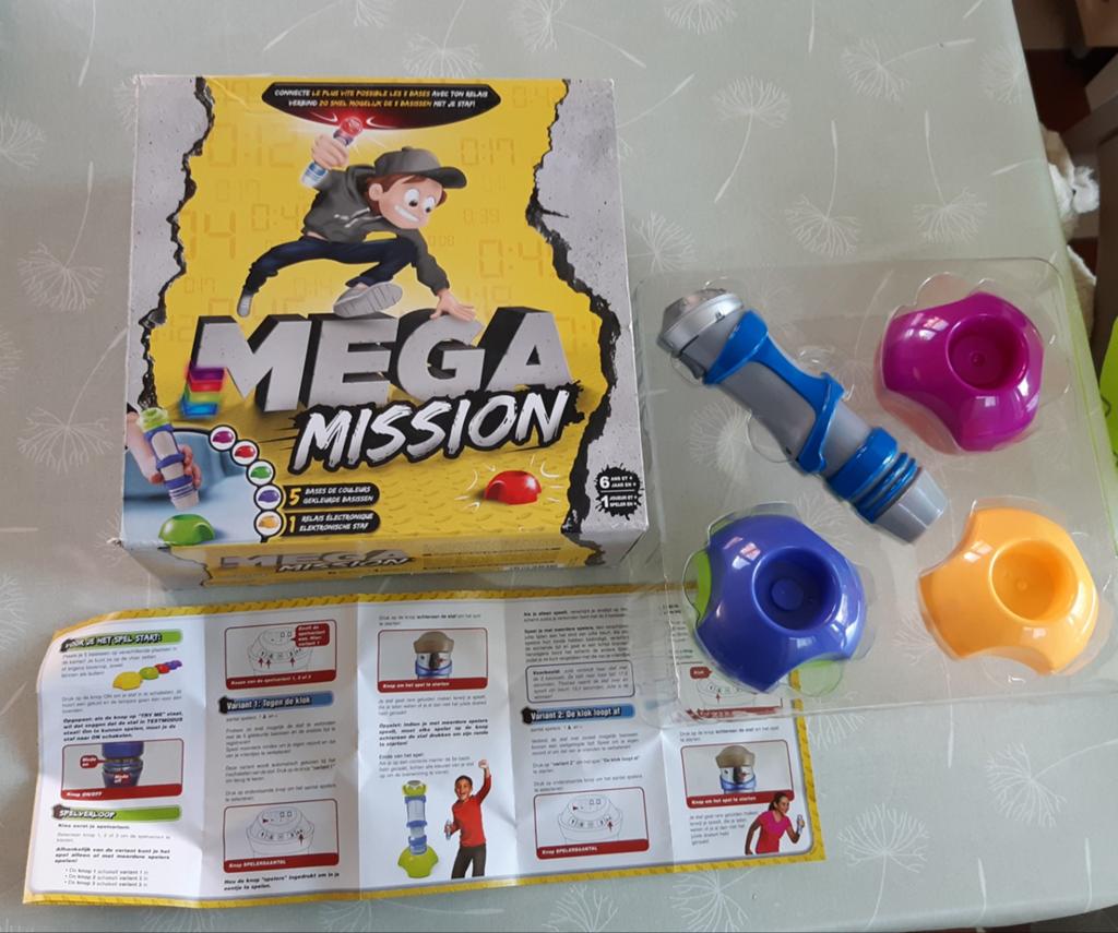 Mega Mission actiespel, Hobby en Vrije tijd, Gezelschapsspellen | Overige, Ophalen