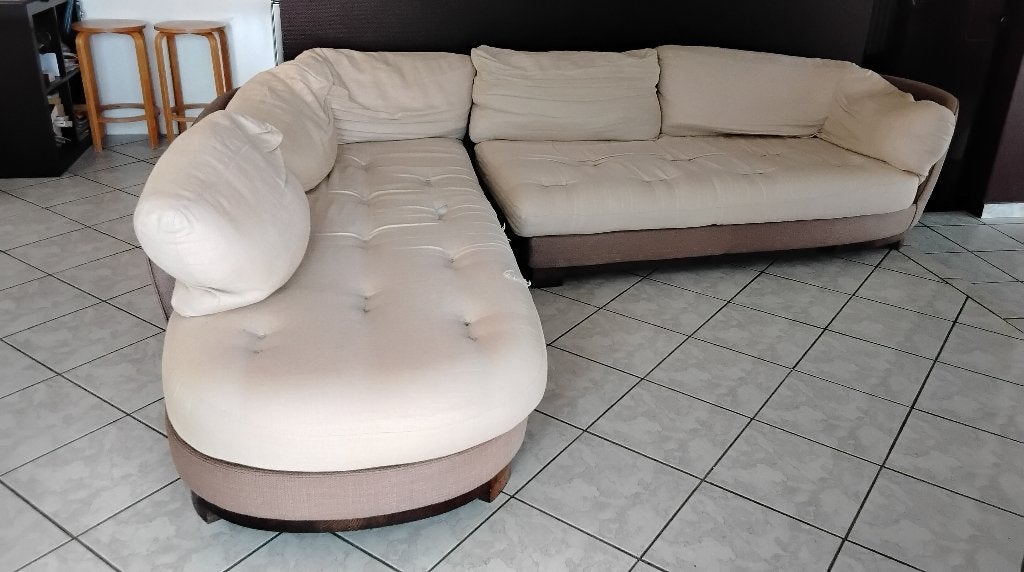 Design L profiel Sofa Roche Bobois, Maison & Meubles, Canapés | Coins salons complets, Enlèvement, Utilisé, Tissus