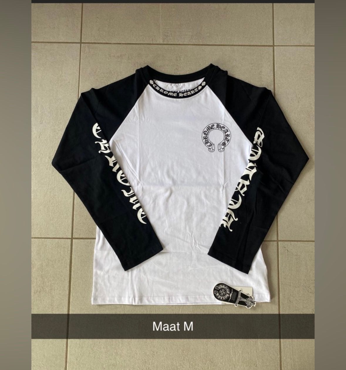 Chrome hearts long sleeve, Ophalen of Verzenden, Nieuw, Maat 48/50 (M), Wit