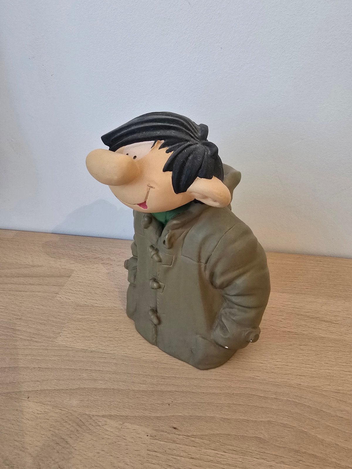 Gaston Lagaffe gipsbuste, Ophalen of Verzenden, Gebruikt