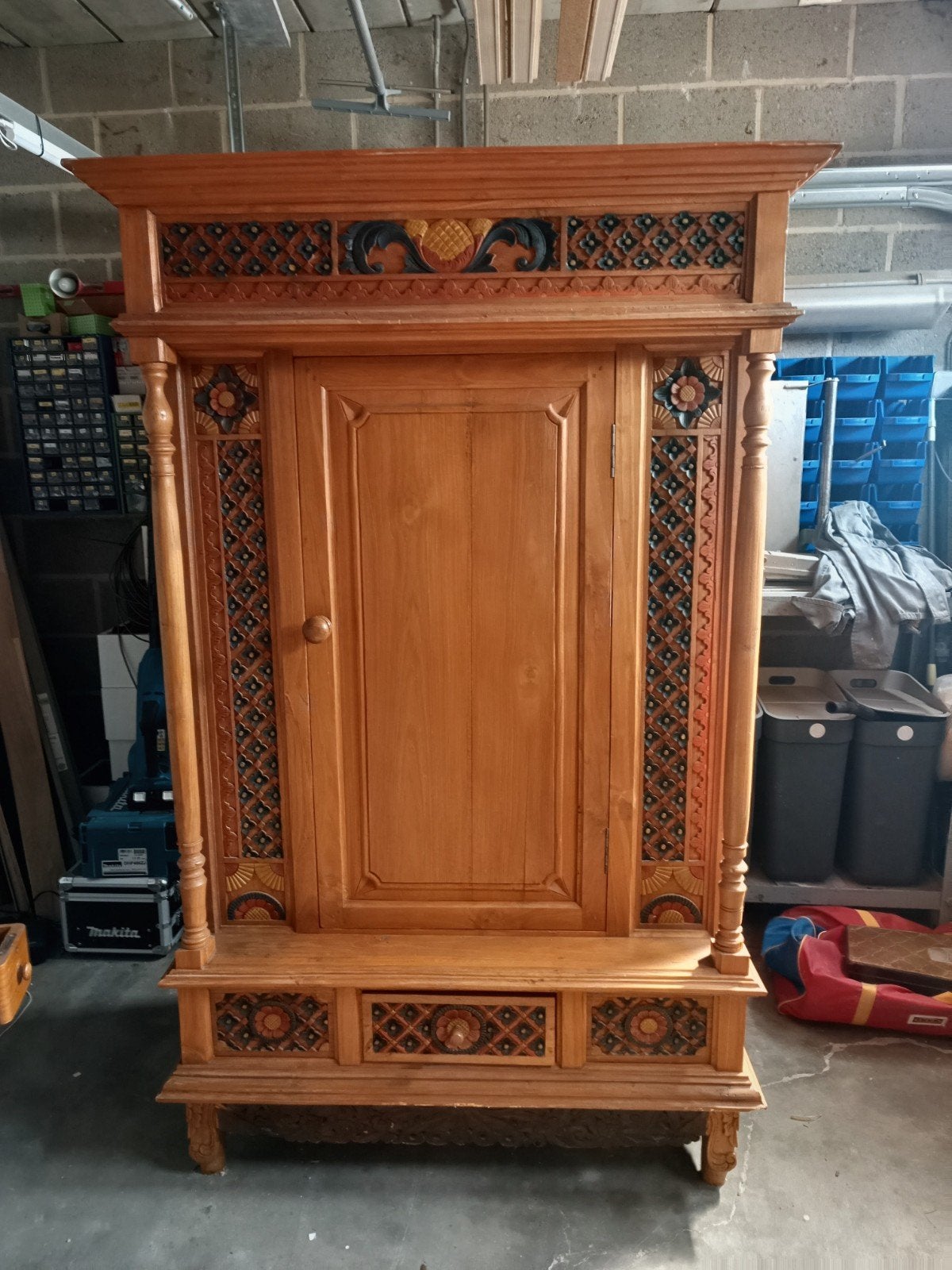 Armoire à couvertures balinaise, Antiquités & Art, Enlèvement