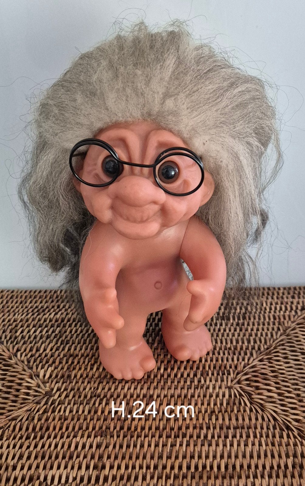 Vintage Thomas Dam trollenpop 1977 Denemarken, Verzamelen, Poppen, Ophalen, Pop
