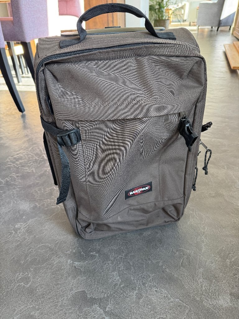 VALISE EASTPAK XXS MARRON 45x32x20, Plastique souple, Moins de 35 cm, Poignée extensible, Enlèvement