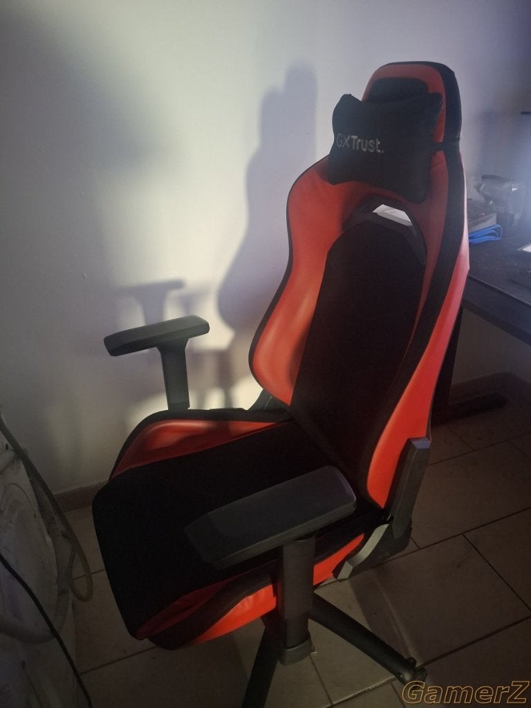 chaise gaming trust, Rouge, Comme neuf, Chaise de bureau de gaming, Enlèvement