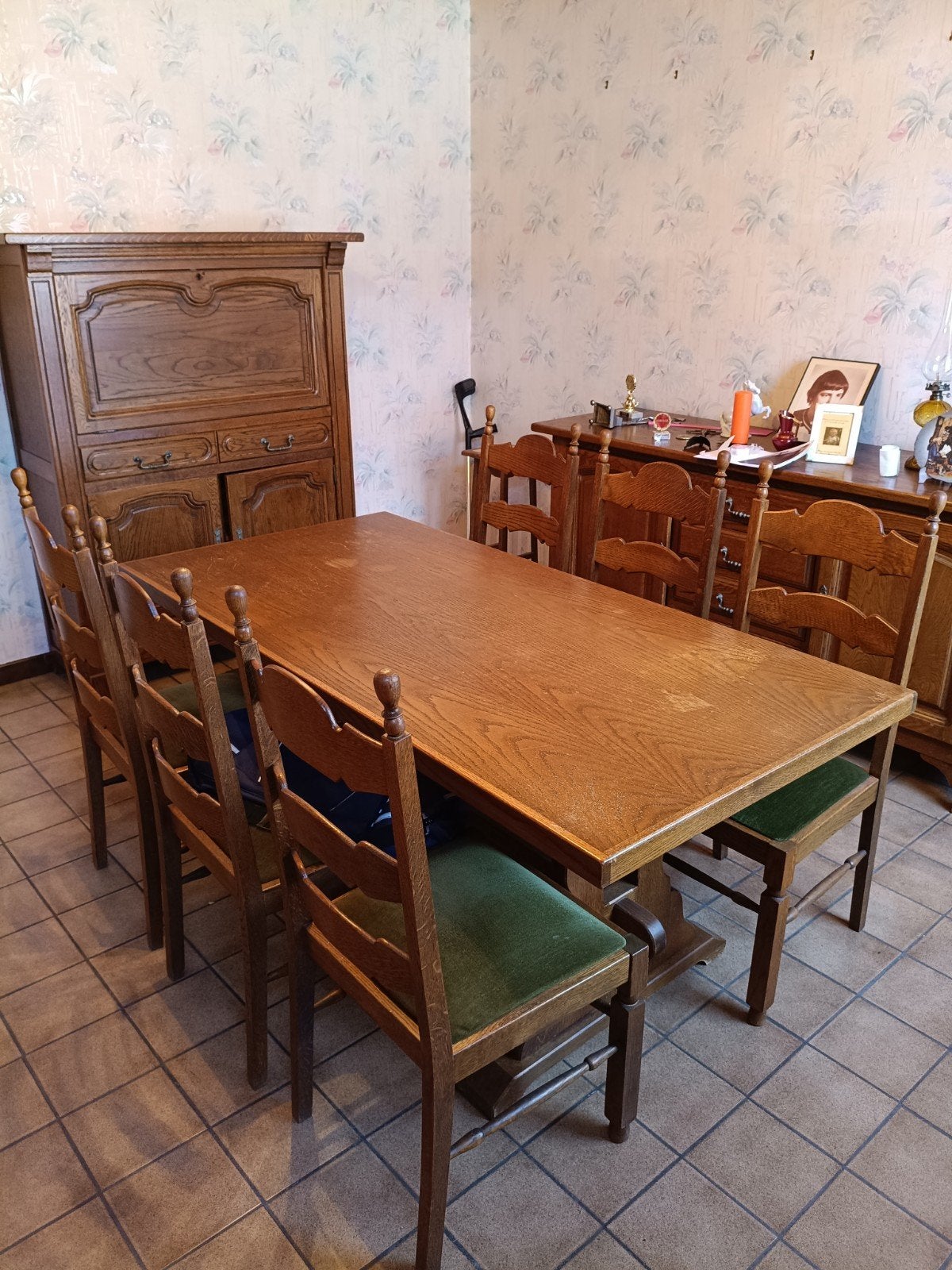 Ensemble salle a manger + buffet + commode, Enlèvement