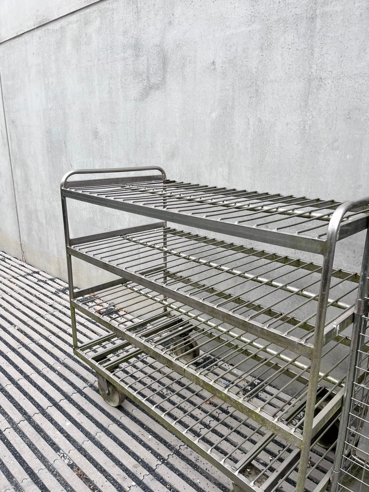 Inox karren, Ophalen, Zo goed als nieuw
