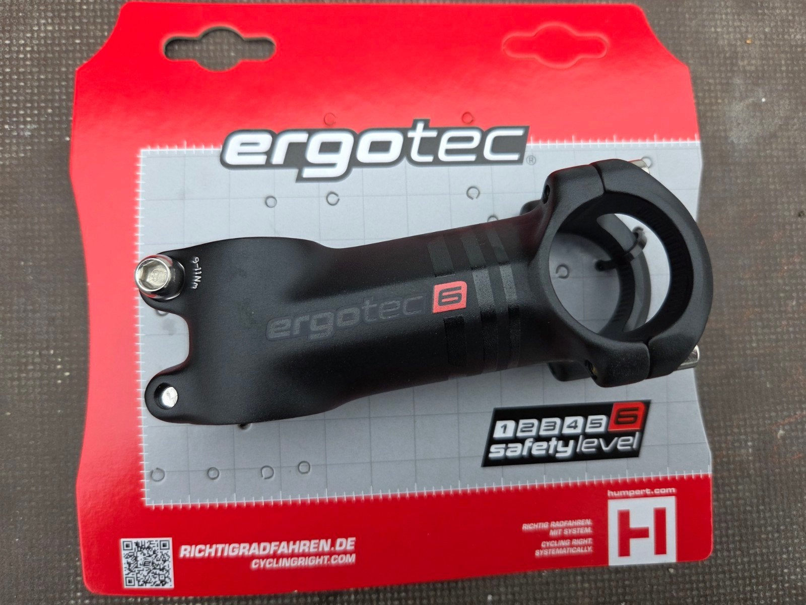 Nieuwe Ergotec 6 stuurpen / Ahead stuurpen (Safety Level 6), Fietsen en Brommers, Fietsonderdelen, Ophalen of Verzenden