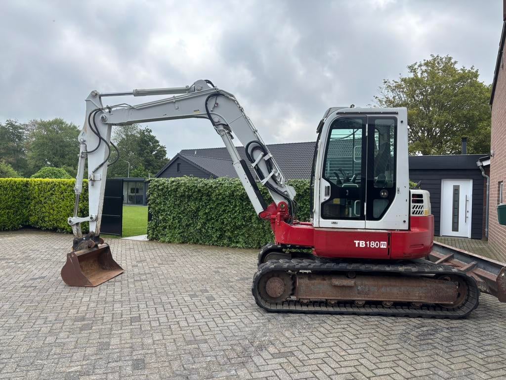 Takeuchi TB180FR Midigaver graafmachine 4530 Hours!, Ophalen, Graafmachine