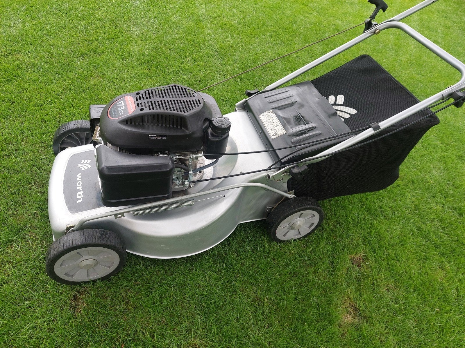 tondeuse à gazon, autotracteur, en parfait état, Jardin & Terrasse, Enlèvement, Sac de ramassage