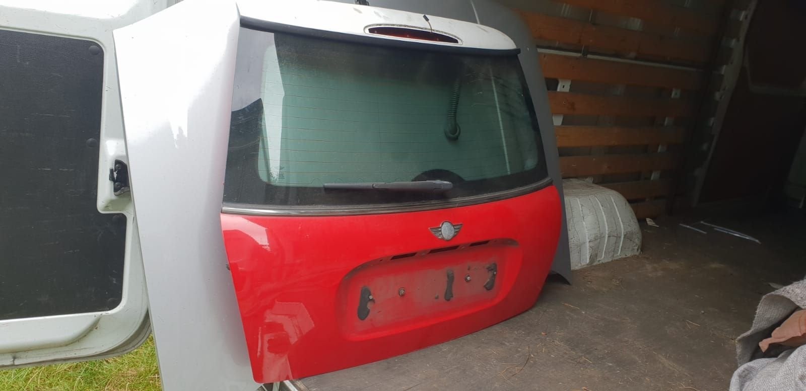 MINI COOPER ACHTERKLEP FASE 1 BJ 2001, Gebruikt, -, Ophalen of Verzenden, Achter