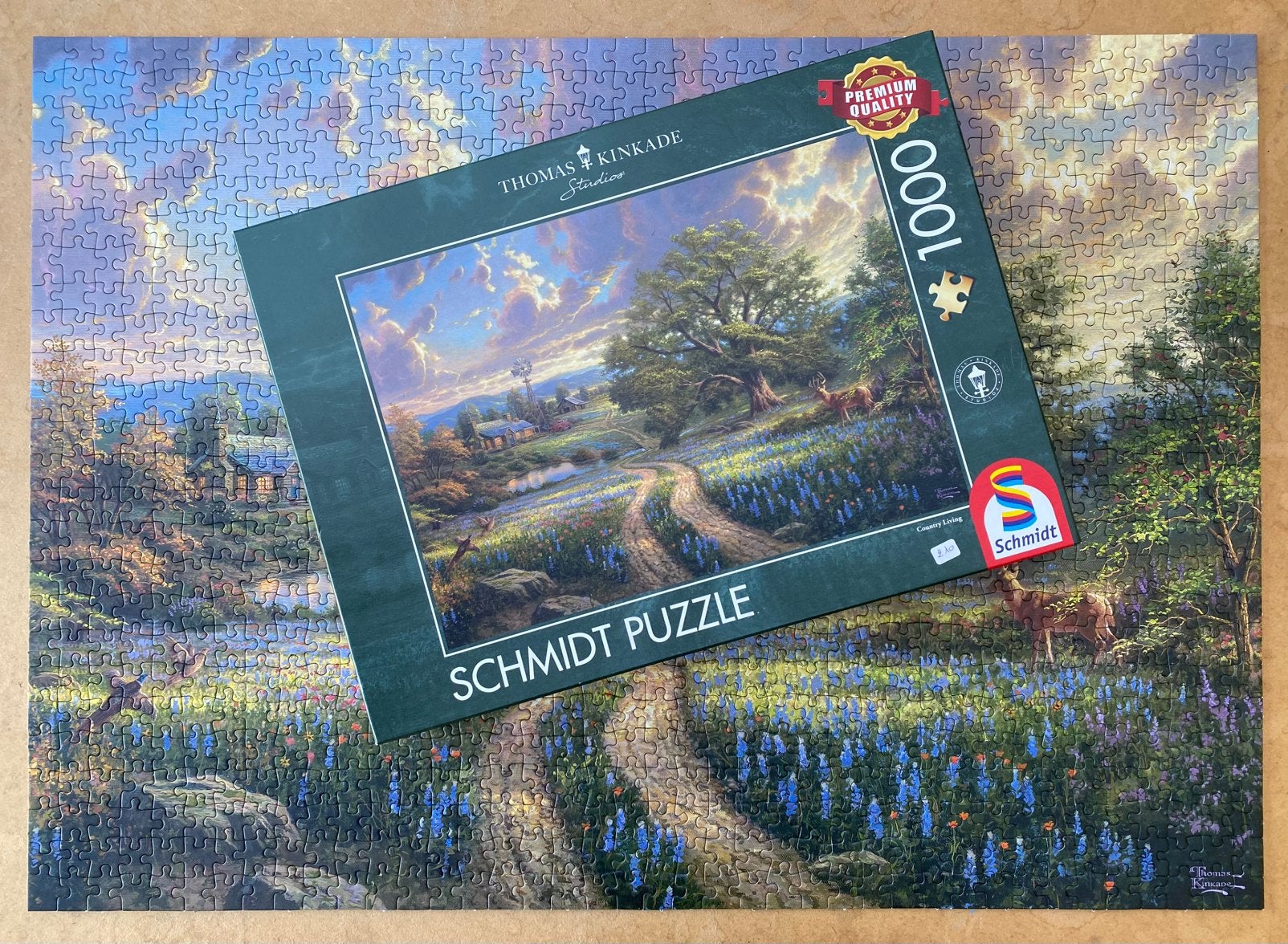 Puzzle n210 de 1000 pièces complet, Enlèvement, Comme neuf, Puzzle