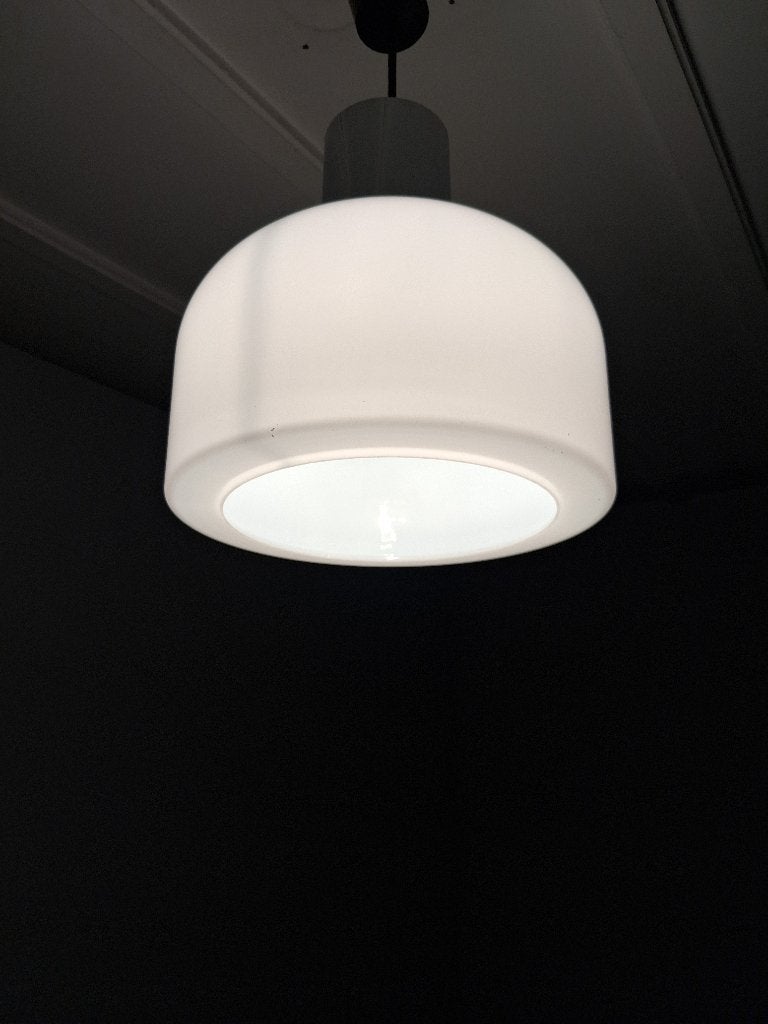 Vintage Glashütte Limburg P132 Hanglamp, Jaren 70, Ophalen, Gebruikt, Vintage, E27 (groot)