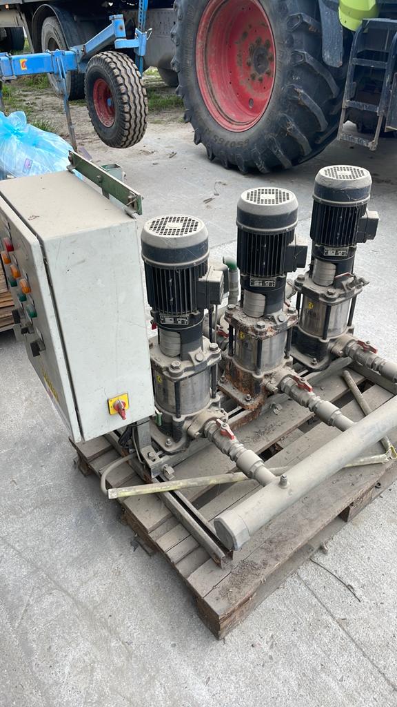 Pompgroep nocchi 3x1.5 kw, Doe-het-zelf en Bouw, Ophalen, Gebruikt