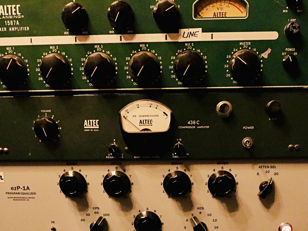 Jaren 60 Altec 438C Compressor/Preamp - Perfecte staat, Enlèvement, Comme neuf, Audio