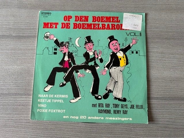 Vynil op den boemel met de boemelbaronnen (lp059), Enlèvement ou Envoi, Musique de fête, Compilation, Utilisé