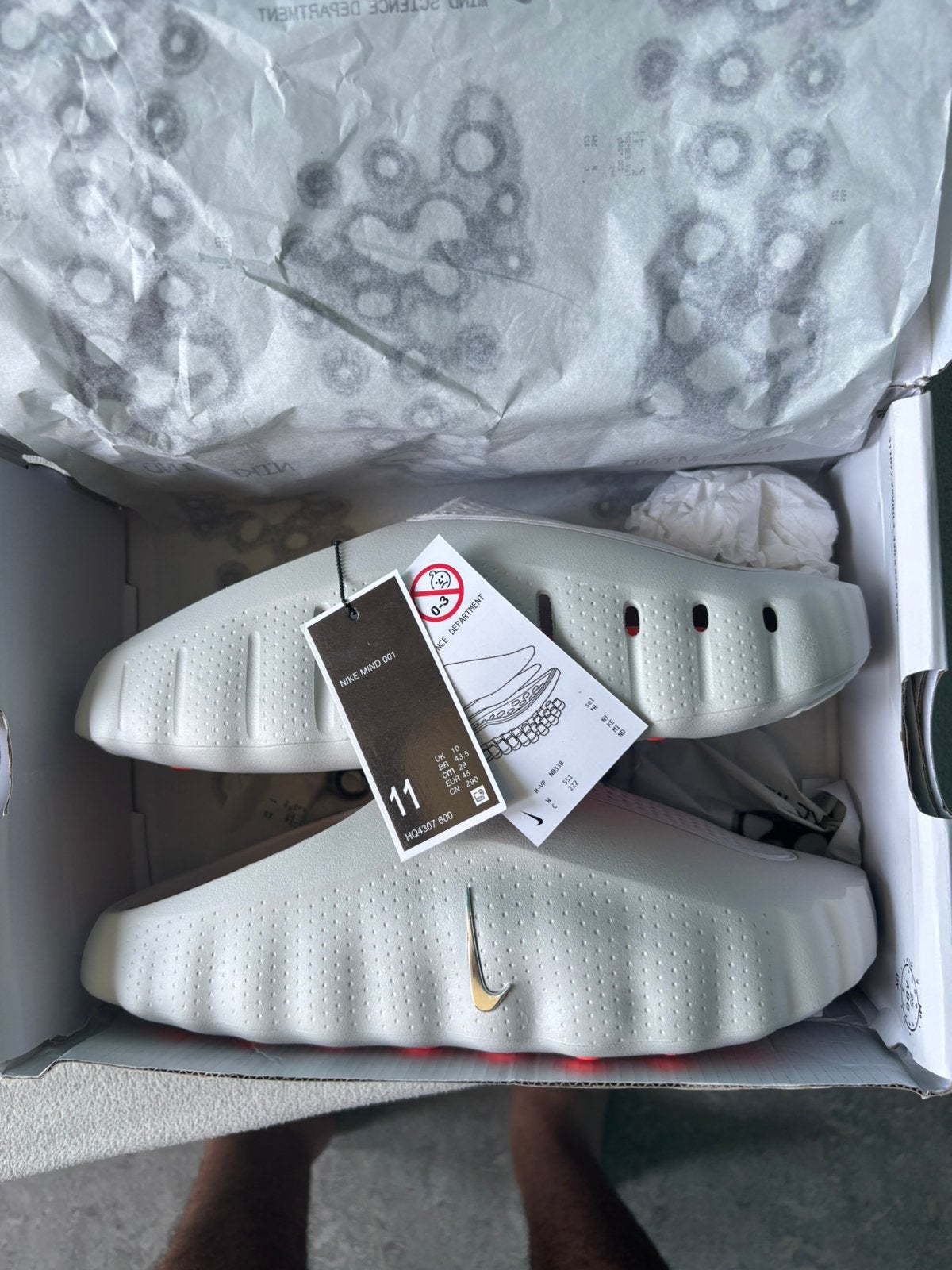 Nike mind 001, Enlèvement ou Envoi, Neuf, Blanc