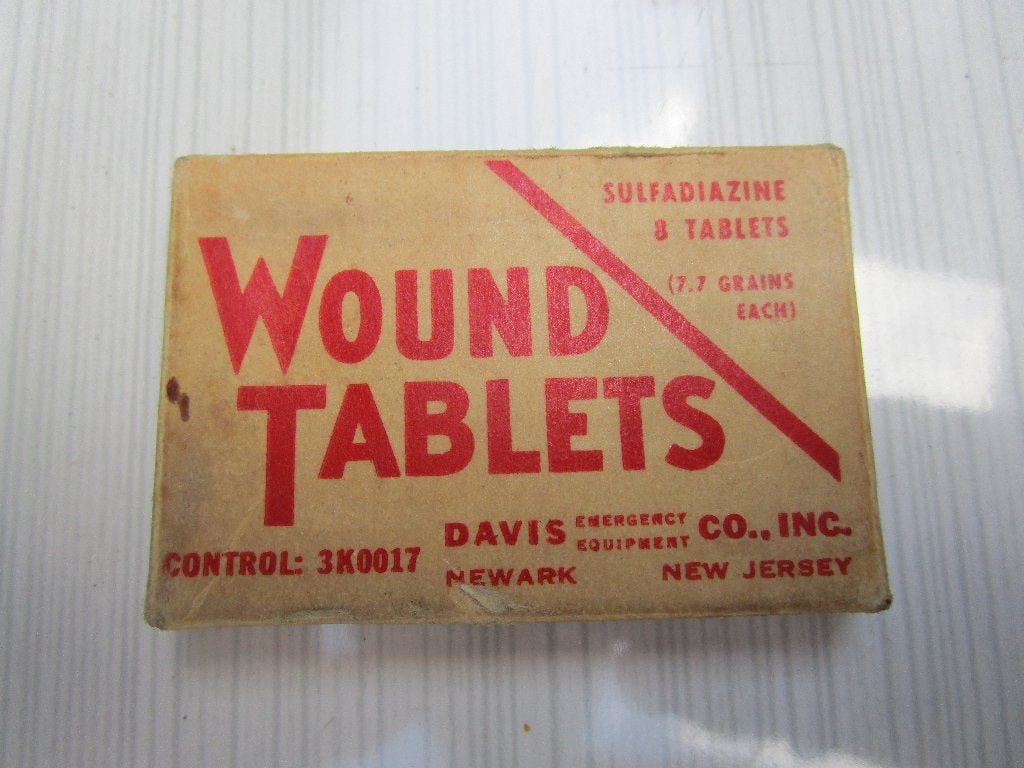 Wondtabletten, Ophalen of Verzenden, Landmacht, Overige typen