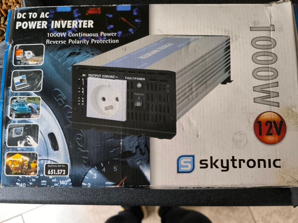 DC tot AC power inverter., Enlèvement