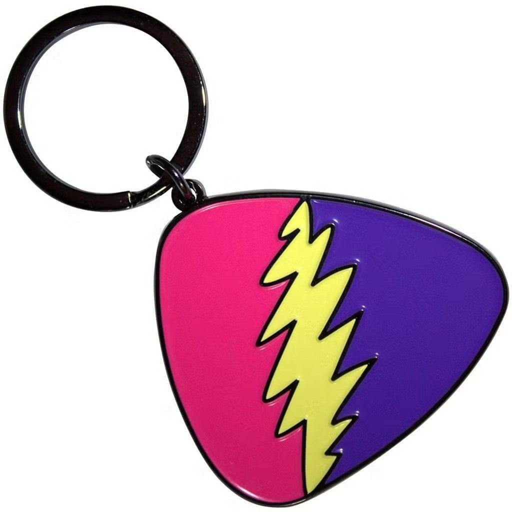 Grateful Dead - Pink/Purple Plectrum - Sleutelhanger, Ophalen of Verzenden, Nieuw