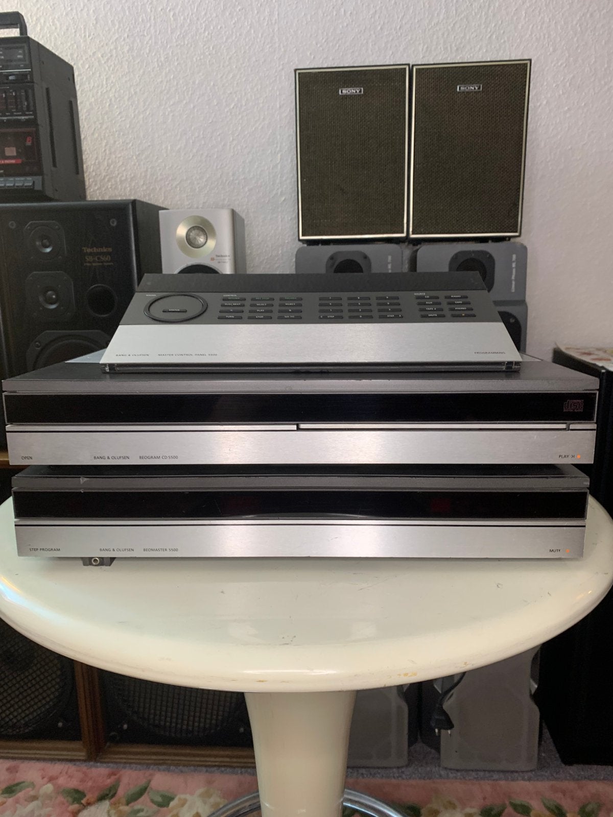 B&O Beomaster 5500, Beogram CD 5500, Master Control Panel, TV, Hi-fi & Vidéo, Enlèvement, Comme neuf