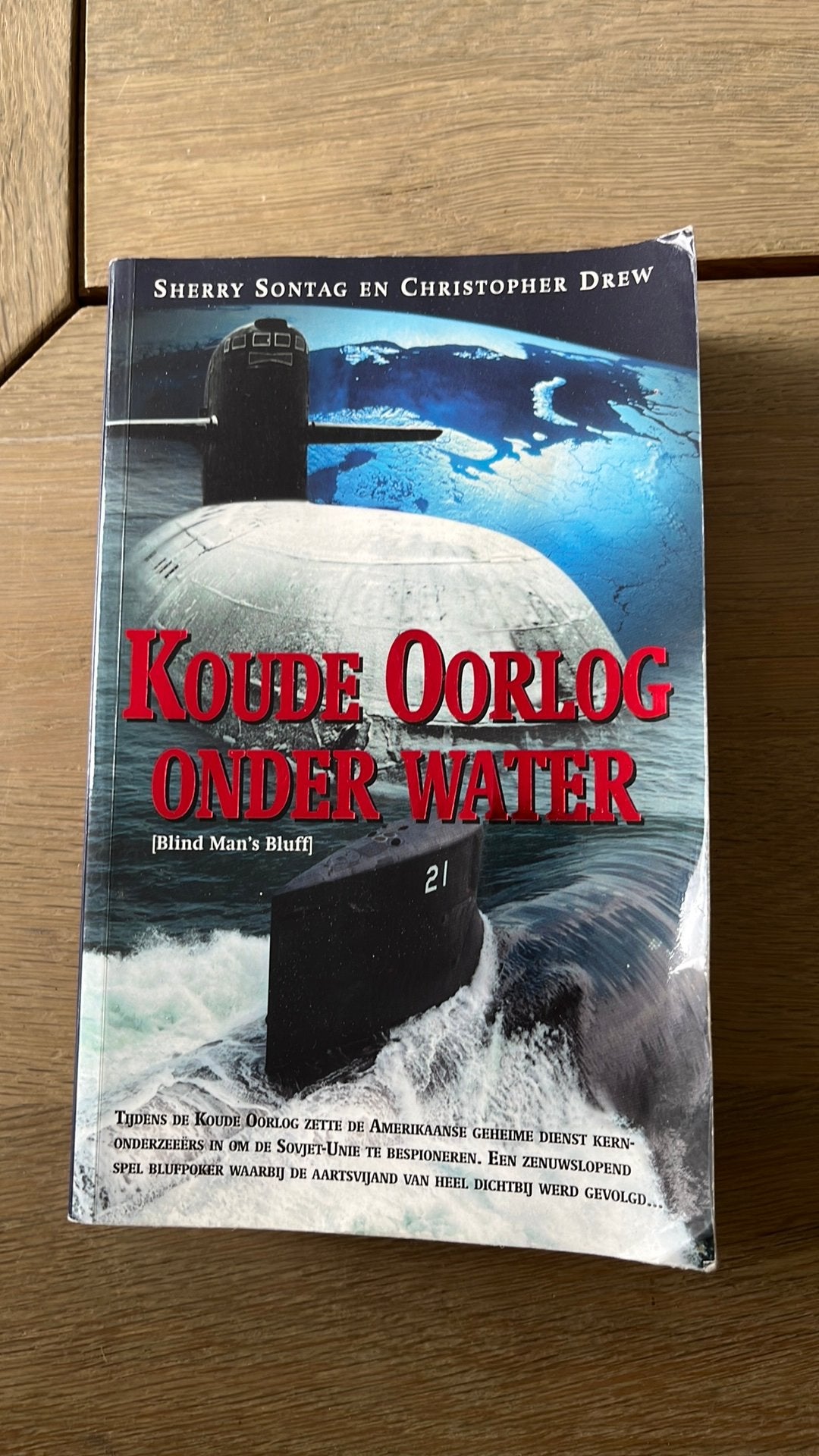 Boek ‘koude oorlog onder water’, Ophalen, Gelezen