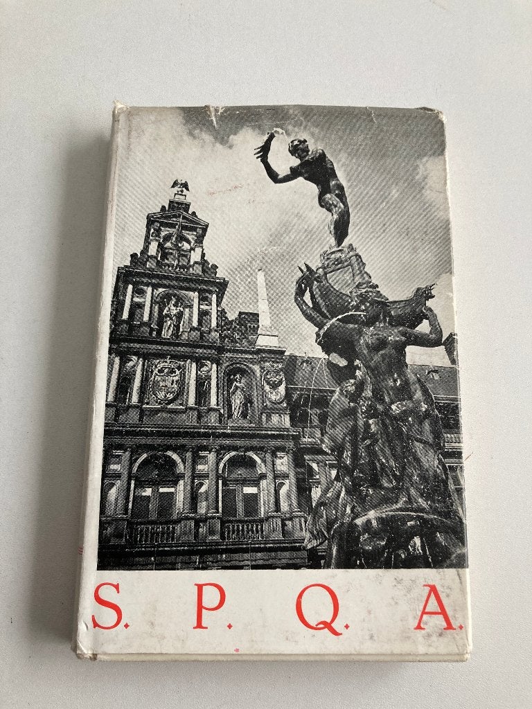 Floris Prims : " Het Stadhuis van Antwerpen " 1941 S.P.Q.A., Ophalen of Verzenden, Floris Prims, 20e eeuw of later, Gelezen