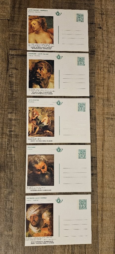 Lot 25 cartes postales  "Année Rubens"  1977, Collections, Enlèvement, 1960 à 1980, Non affranchie