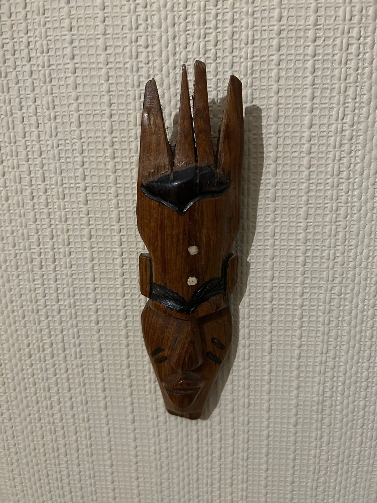 KleinAfrikaans masker, Ophalen, Masker