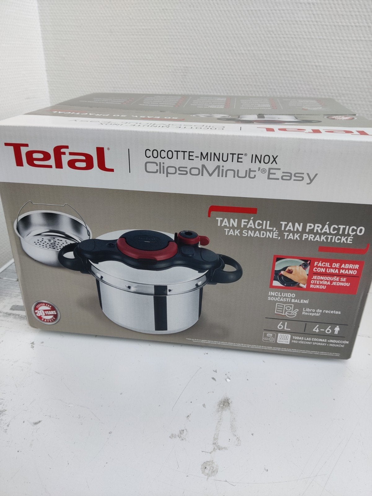 cocotte minute Neuf jamais servi et friteuse Tefal neuf, 4 liter of meer, Ophalen, Nieuw, Duo-friteuse