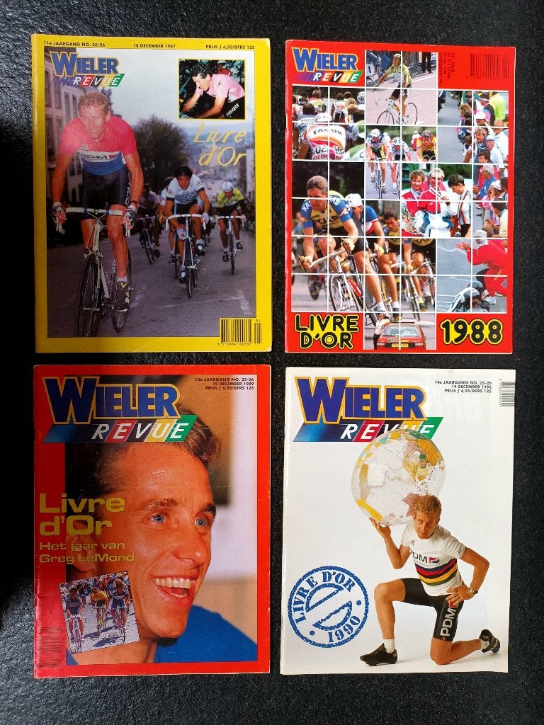 Wieler Revue - Jaaroverzicht 1987 - 1988 - 1989 - 1990, Boeken, Tijdschriften en Kranten, Verzenden, Zo goed als nieuw, Sport en Vrije tijd