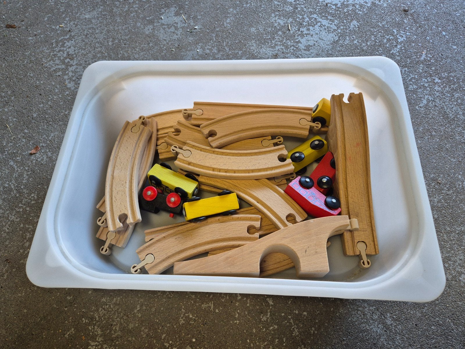 Treinspoor, Ophalen