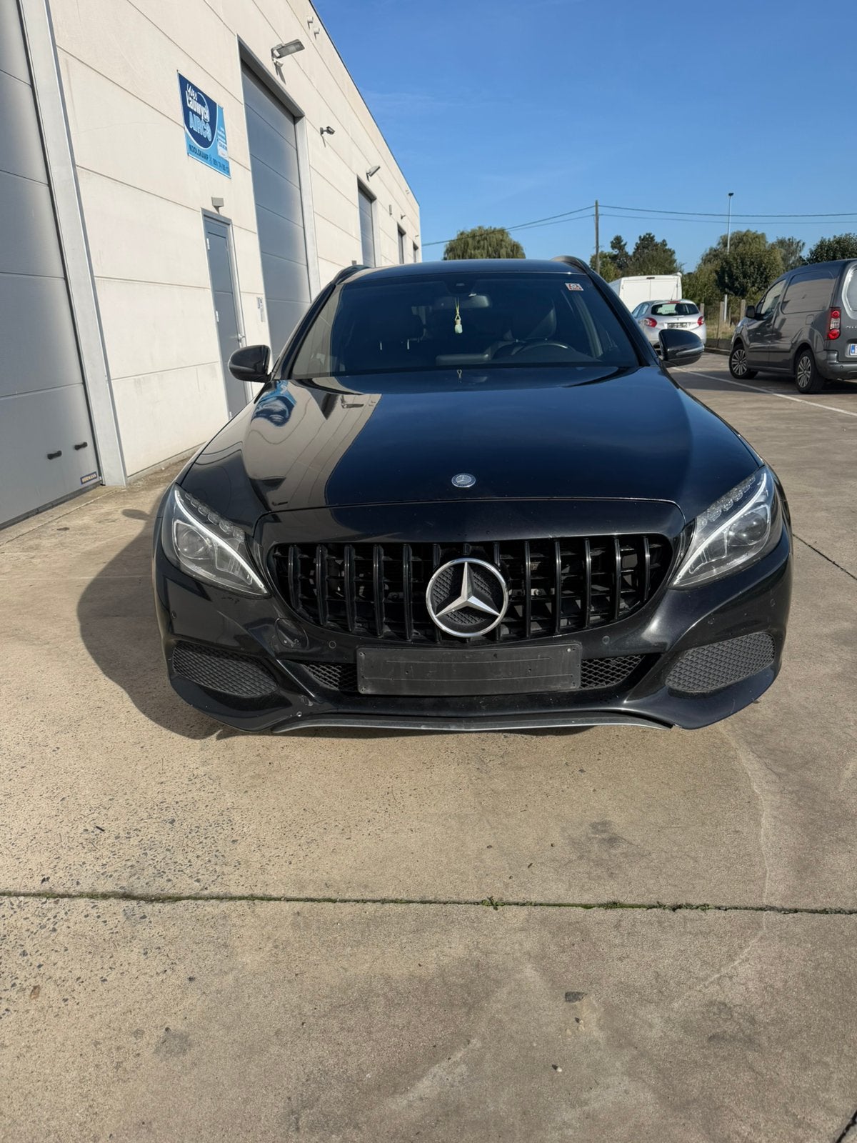 Mercedes C 180d Automaat, Auto's, Automaat, 4 cilinders, https://public.car-pass.be/vhr/7faf3412-b39f-4570-8f61-7073e88b6a7e, Zwart