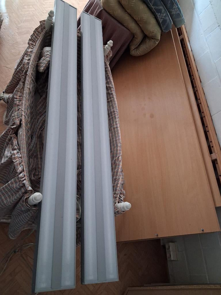 lamp, Huis en Inrichting, Lampen | Hanglampen, Ophalen, Gebruikt, Kunststof, Minder dan 50 cm