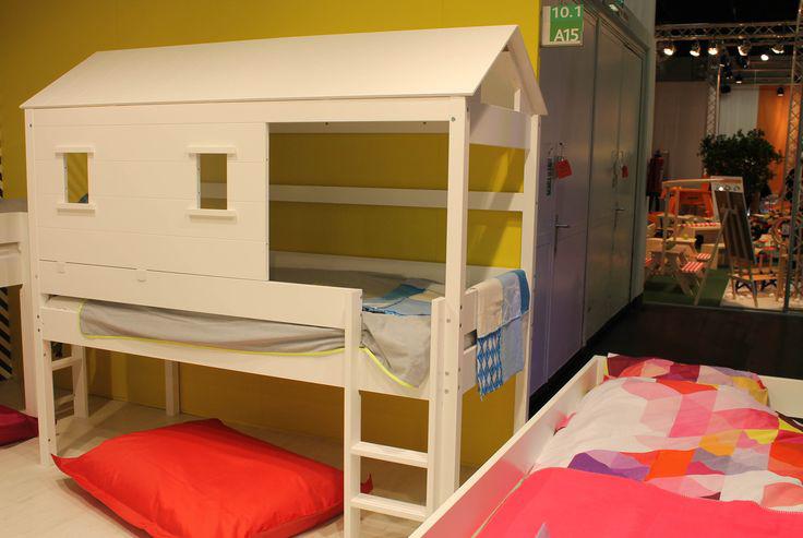 Bopita boomhutbed kinderbed stapelbed, Kinderen en Baby's, Kinderkamer | Stapelbedden en Hoogslapers, Ophalen, Gebruikt, Stapelbed