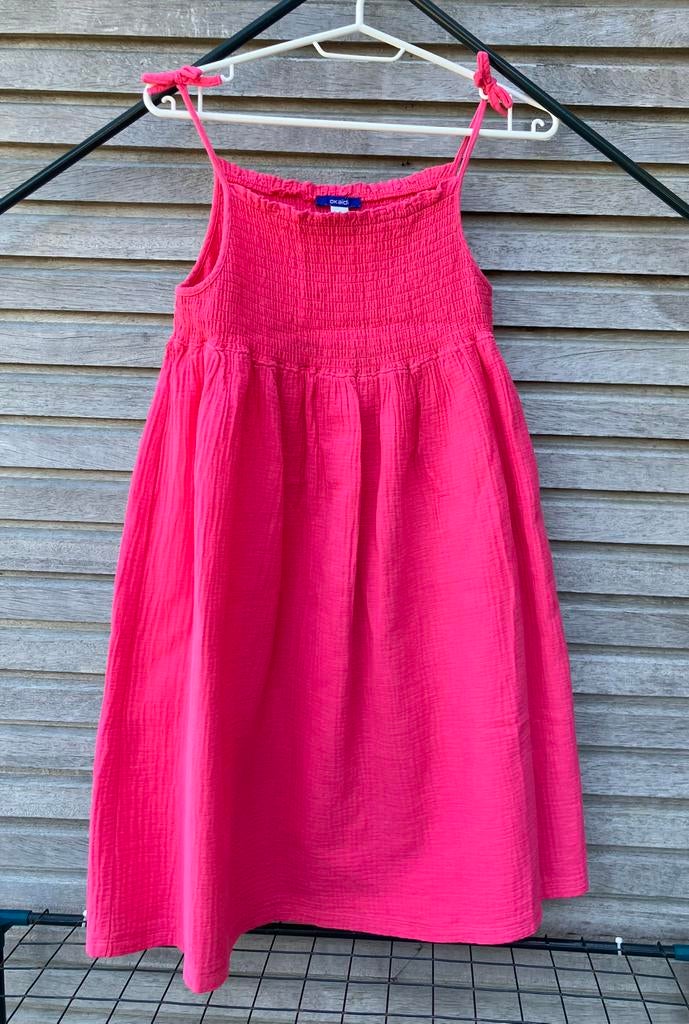 Kleedje koraal 158, Kinderen en Baby's, Kinderkleding | Maat 158, Ophalen of Verzenden, Zo goed als nieuw, Meisje, Jurk of Rok