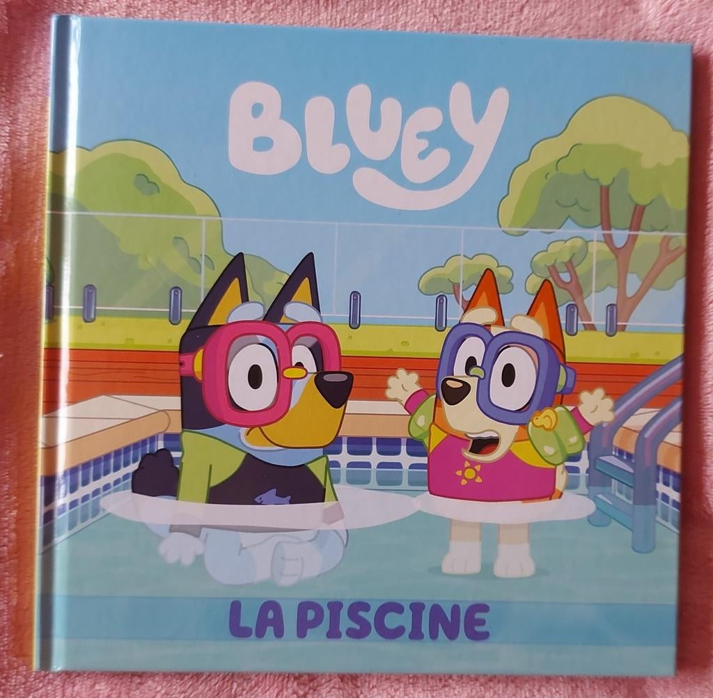 Livre Bluey "la piscine", Enlèvement