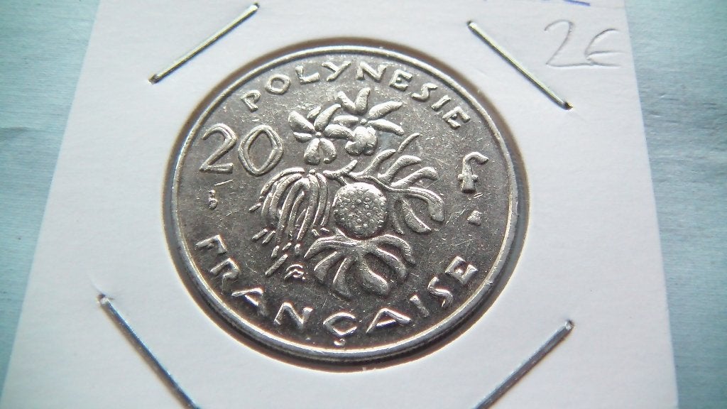 RESERVE MICHEL polynesie 20 francs 1998, Enlèvement